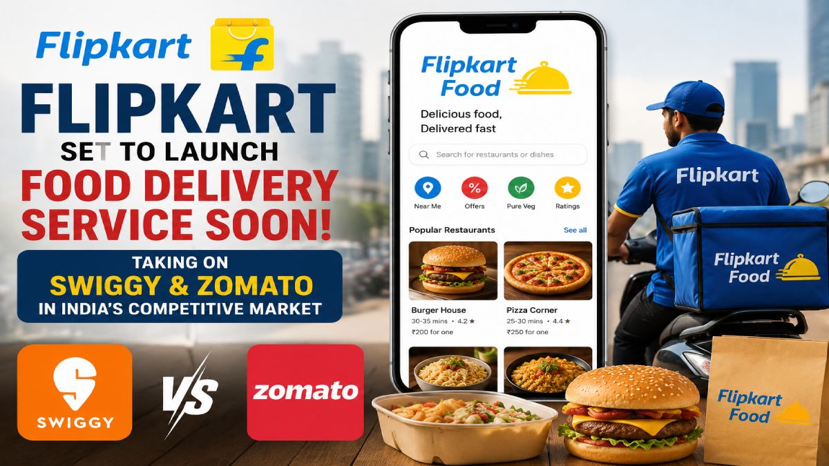 Flipkart Set to Disrupt Food Delivery in India with New Ordering Platform