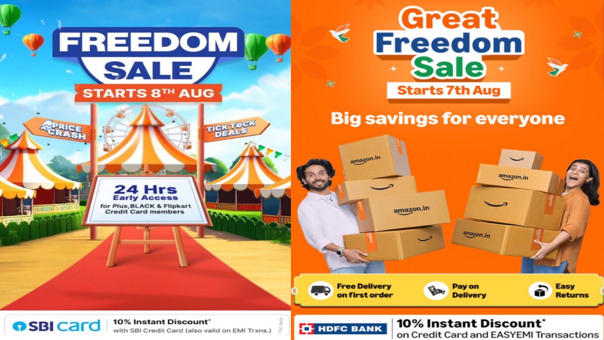 Flipkart Teases iPhone 17 and Galaxy S25 Deals Ahead of Freedom Sale Starting August 8