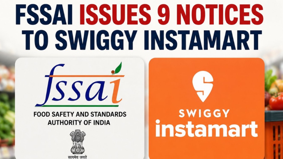 Swiggy Instamart Faces 9 FSSAI Notices Over Rotten, Expired Food Complaints