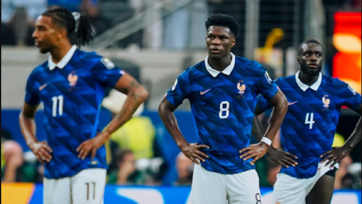 Emmanuel Macron Reacts After France Lose 2-0 to Spain | Photo Credit: x.com/equipedefrance