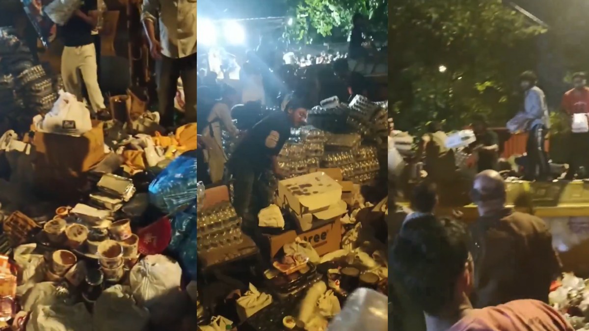 Free Meals Reach Jantar Mantar as Volunteers Serve Food to Protesters and Security Personnel