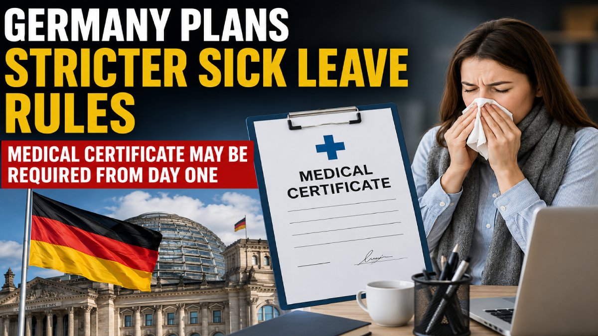 Germany Tightens Sick Leave Rules, Medical Certificate Could Be Mandatory From First Day