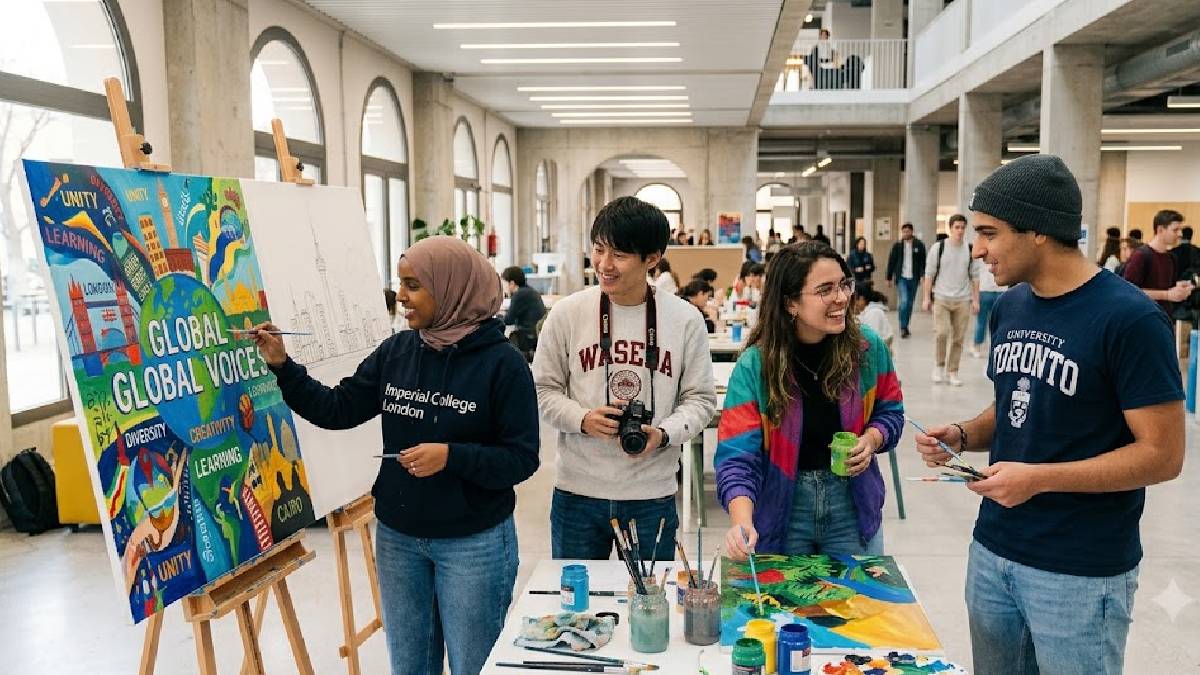 International Students Shift Beyond the US | Photo Credit: AI Image