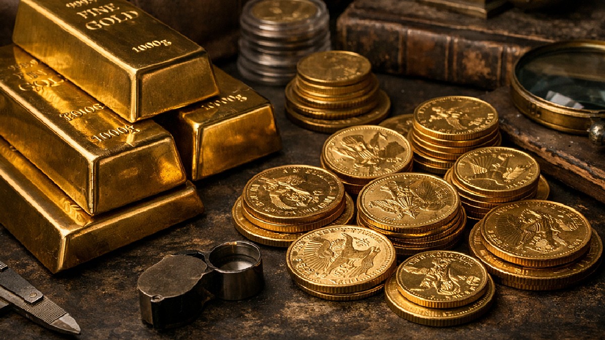 Gold Prices Drop by Nearly ₹50,000 in a Month | Photo Credit: AI