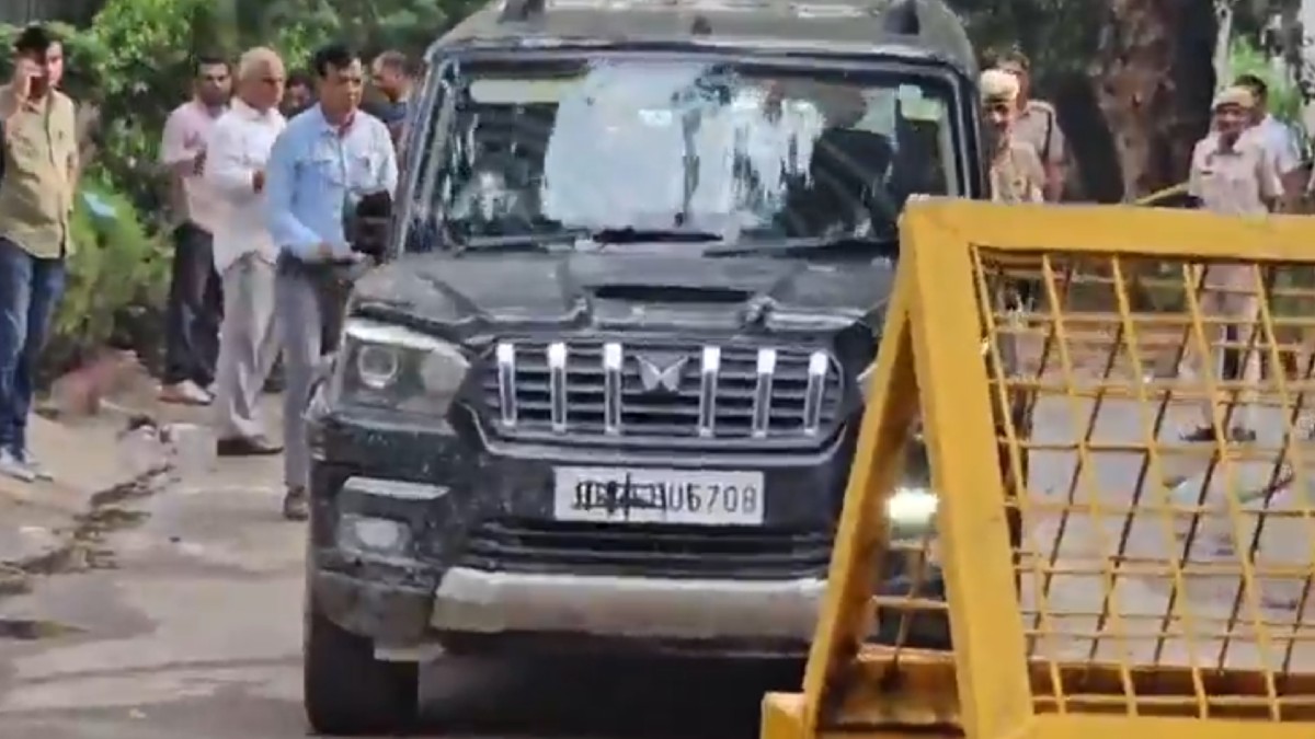 Four Gangsters Killed, Three Cops Injured in Gurugram Police Encounter | Photo Credit: https://x.com/DharamvirNews
