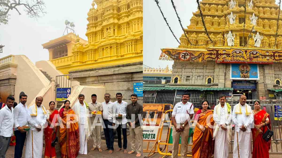 Cabinet Expansion Buzz: MLA H.C. Balakrishna Begins Temple Run Ahead of CM's Delhi Visit