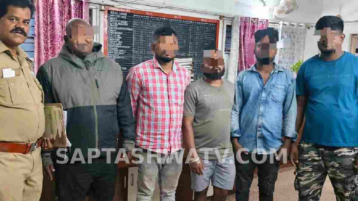 ಆಕಾಶದಿಂದ ವೀಕ್ಷಿಸಿ ಅಡ್ಡೆ ಮೇಲೇರಿದ ಖಾಕಿ