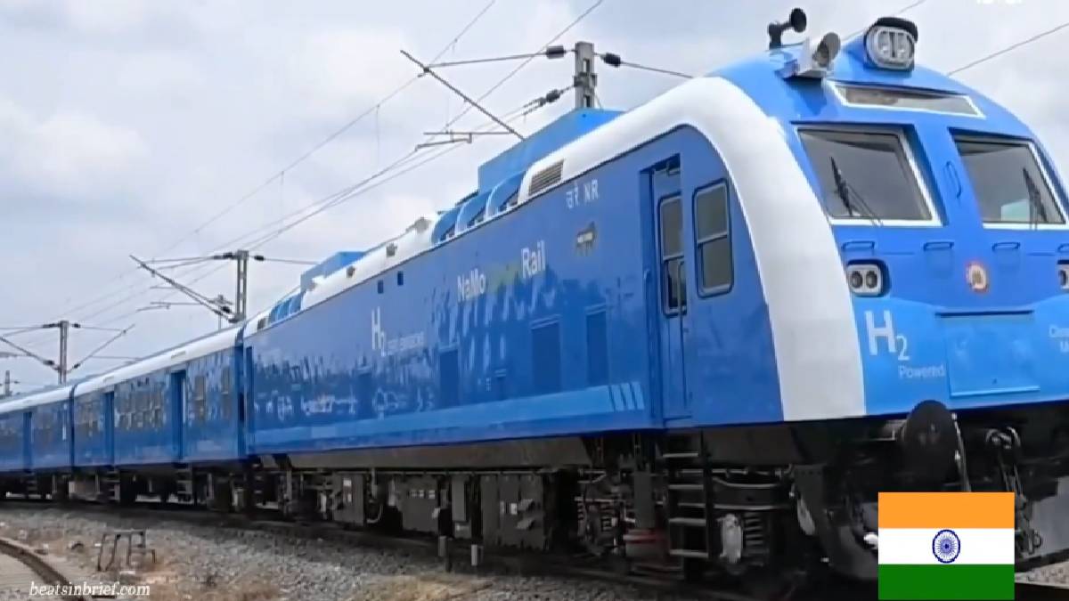 ಭಾರತದ ಹೈಡ್ರೋಜನ್ ರೈಲು ಹೊಸ ಇತಿಹಾಸ - 1,200 ಕಿ.ಮೀ. ಸಂಚಾರ, ಹೊರಬಂದಿದ್ದು ಕೇವಲ ನೀರಿನ ಹಬೆ!!