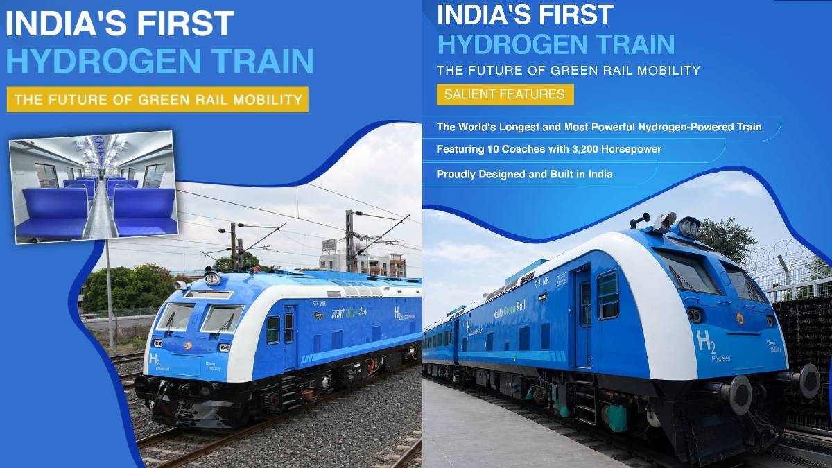 India Accelerates Green Rail Mission with 35 Hydrogen Trains for Heritage Routes