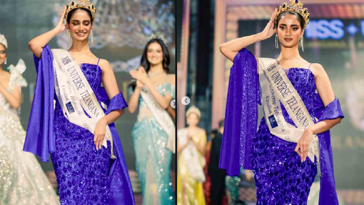 IIT Madras Student Hasitha Narayanabhatta Crowned Miss Universe Telangana 2026