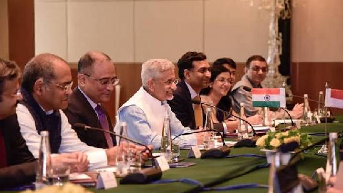 Indian and Indonesian officials attend a bilateral meeting on digital cooperation and DPI | Photo Credit: https://www.threads.com