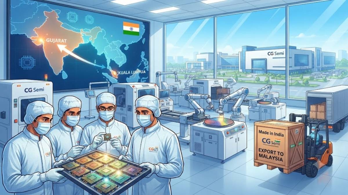 India Scripts Semiconductor Milestone as First Indigenous Chip Is Exported from Gujarat to Malaysia