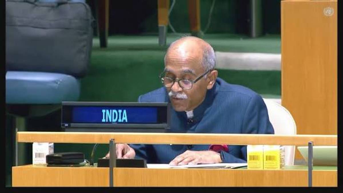 India's UN representative addresses General Assembly | Photo Credit: https://www.facebook.com