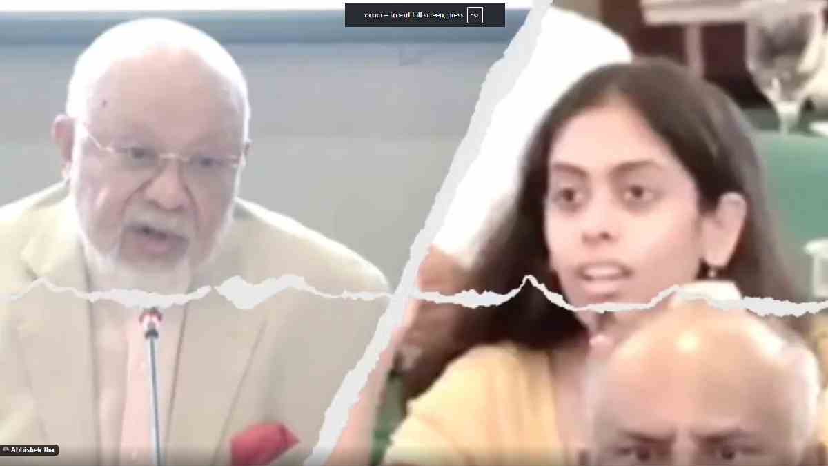 Indian Diplomat Objects to Incorrect Kashmir Map at Bangladesh Seminar | Photo Credit: https://x.com/MattooShashank