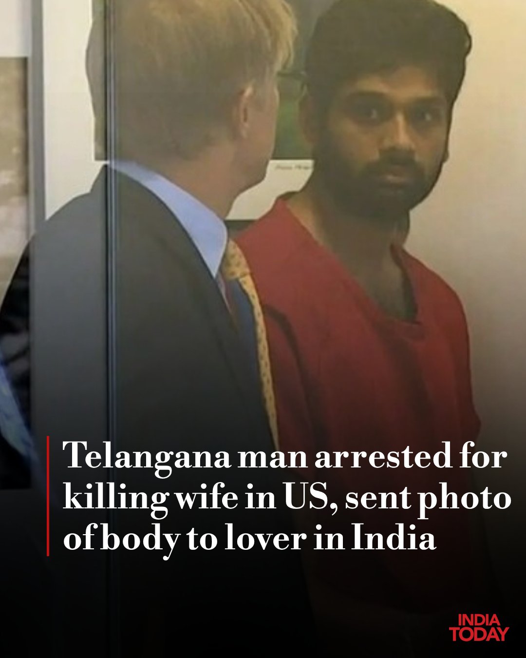 Indian Techie Charged with Wife's Murder in US Months After Marriage; Investigation Alleges Crime Was Staged
