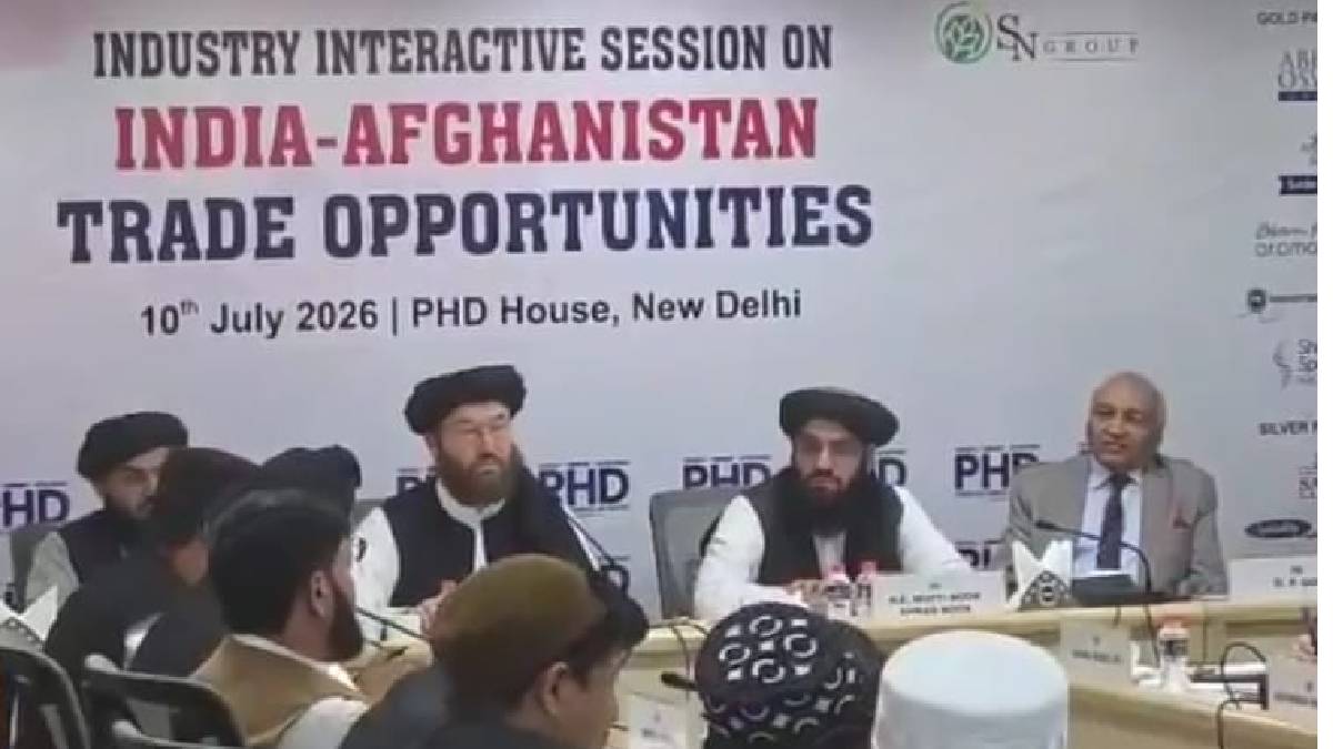 Afghan minister welcomed warmly during India visit | Photo Credit: https://x.com/Aftikhar_A2