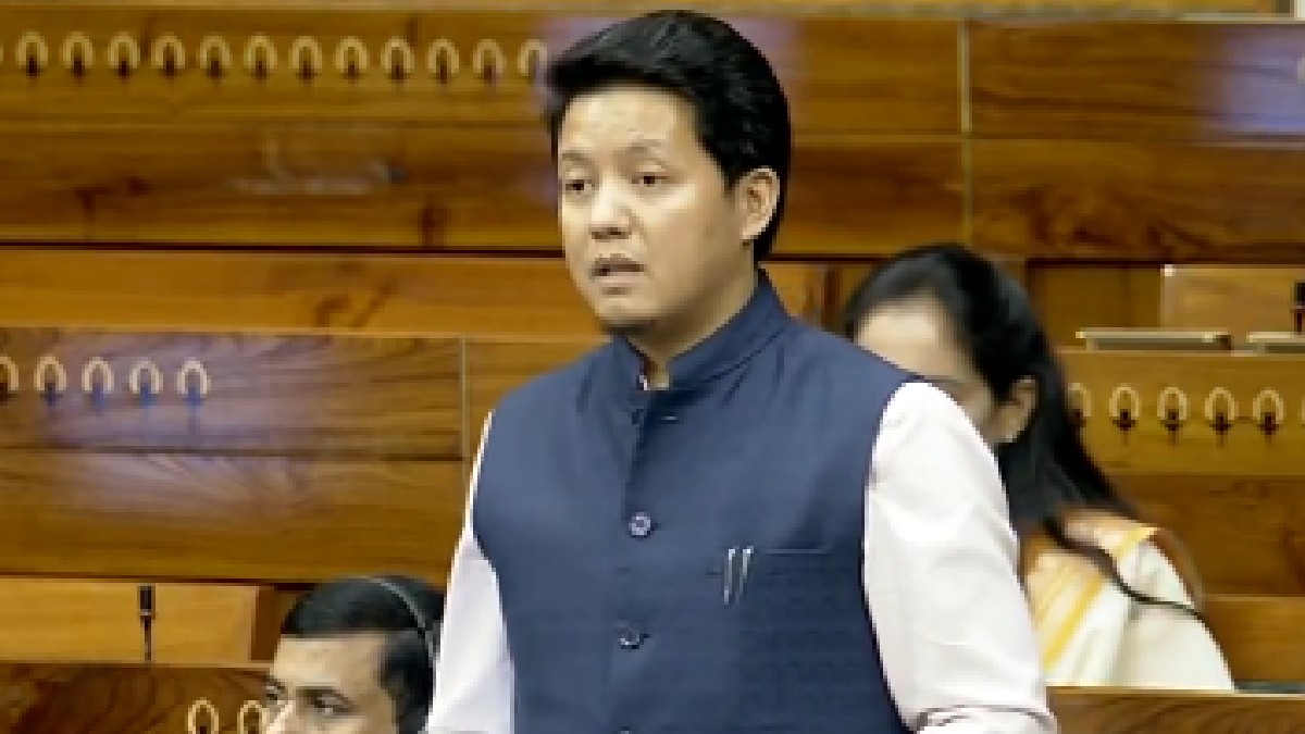 SKM MP Indra Hang Subba | Photo Credit: https://x.com/NewsArenaIndia