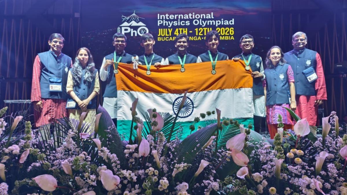 India Tops International Physics Olympiad 2026 with Historic Clean Sweep of Five Gold Medals