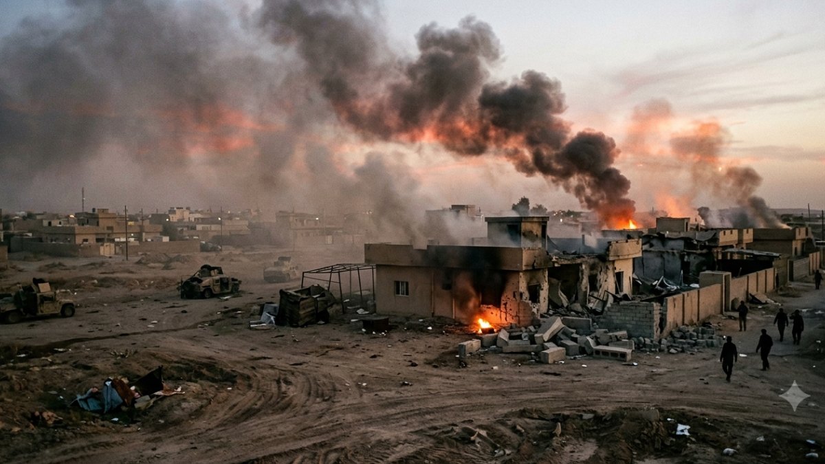 US and Saudi Arabia Launch Joint Strikes on Iran-Backed Group in Iraq; At Least 10 Killed | Photo Credit: AI Images