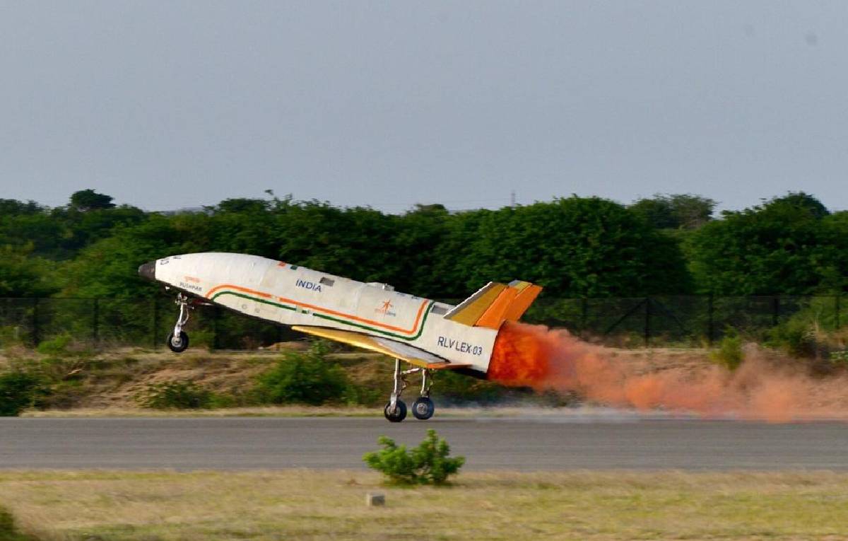 ISRO RLV-LEX – Represents India's reusable rocket | Photo Credit: https://x.com