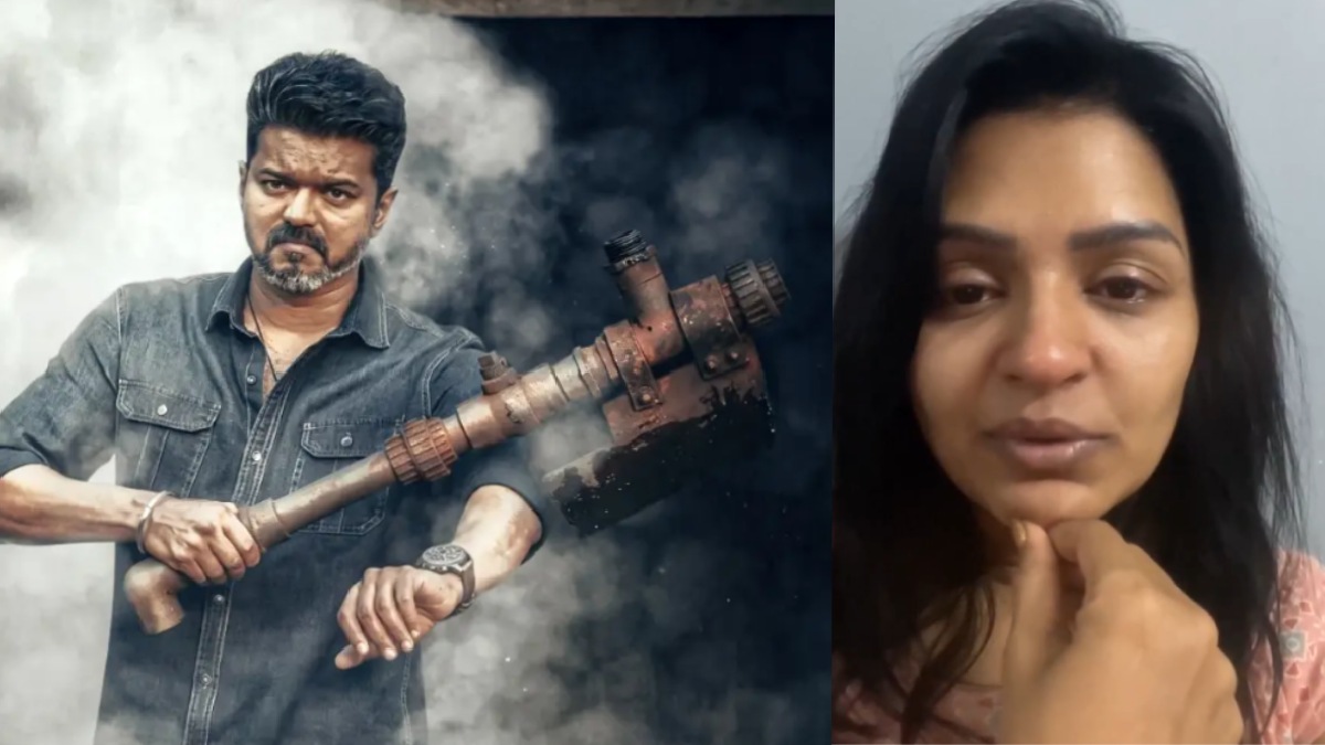 Actress Anandi Ajay Breaks Down After Scenes Cut From Vijay’s Jana Nayagan