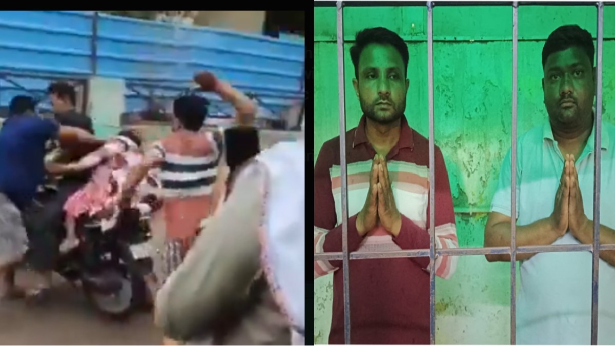 Kanpur Family Dispute Turns Violent Outside Police Station; Couple and Child Attacked