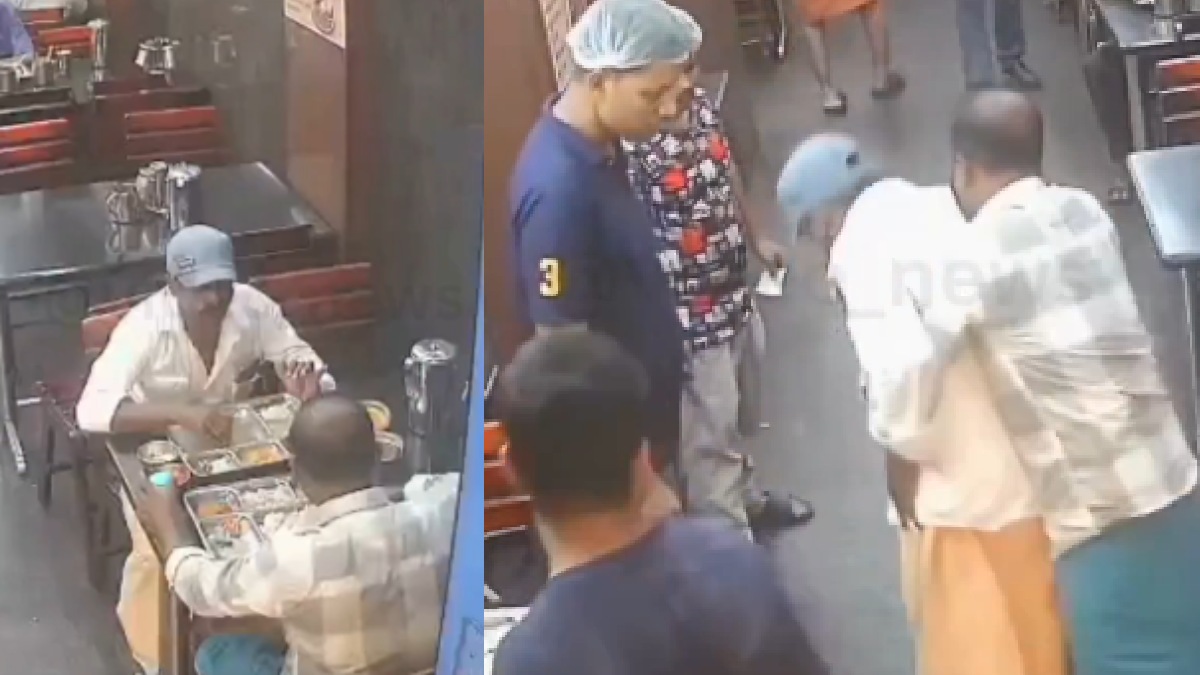 Restaurant staff rescue choking man in Kerala | Photo Credit: https://x.com/SantaniSubhajit