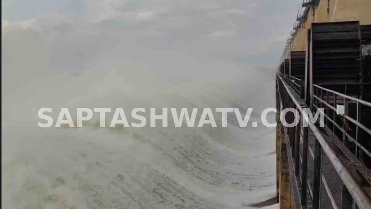 1.11 Lakh Cusecs Released from Almatti Dam as Krishna River Rises
