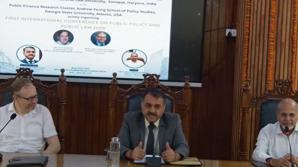 Dr B.R. Ambedkar National Law University Leads Discussions on Emerging Legal and Global Challenges
