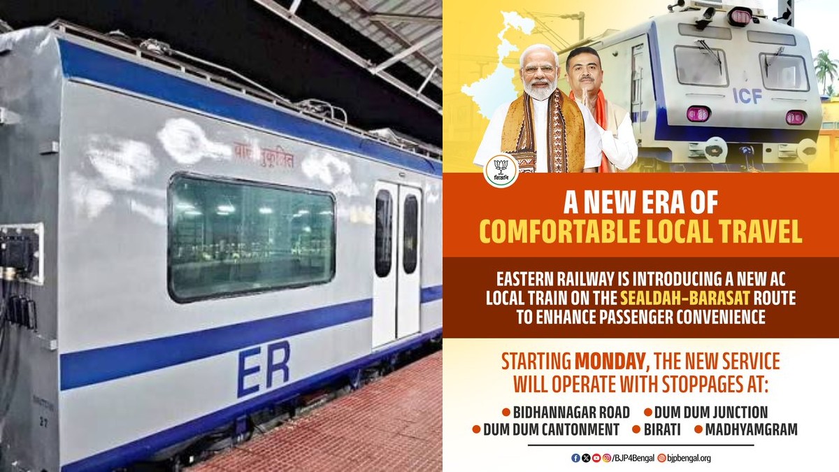 Eastern Railway to Introduce 14 New Local Trains in West Bengal from July 6