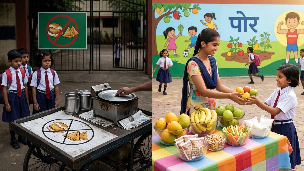 No Vada Pav or Samosas Near Maharashtra Schools: FDA Ban Aims to Promote Healthier Eating Among Students