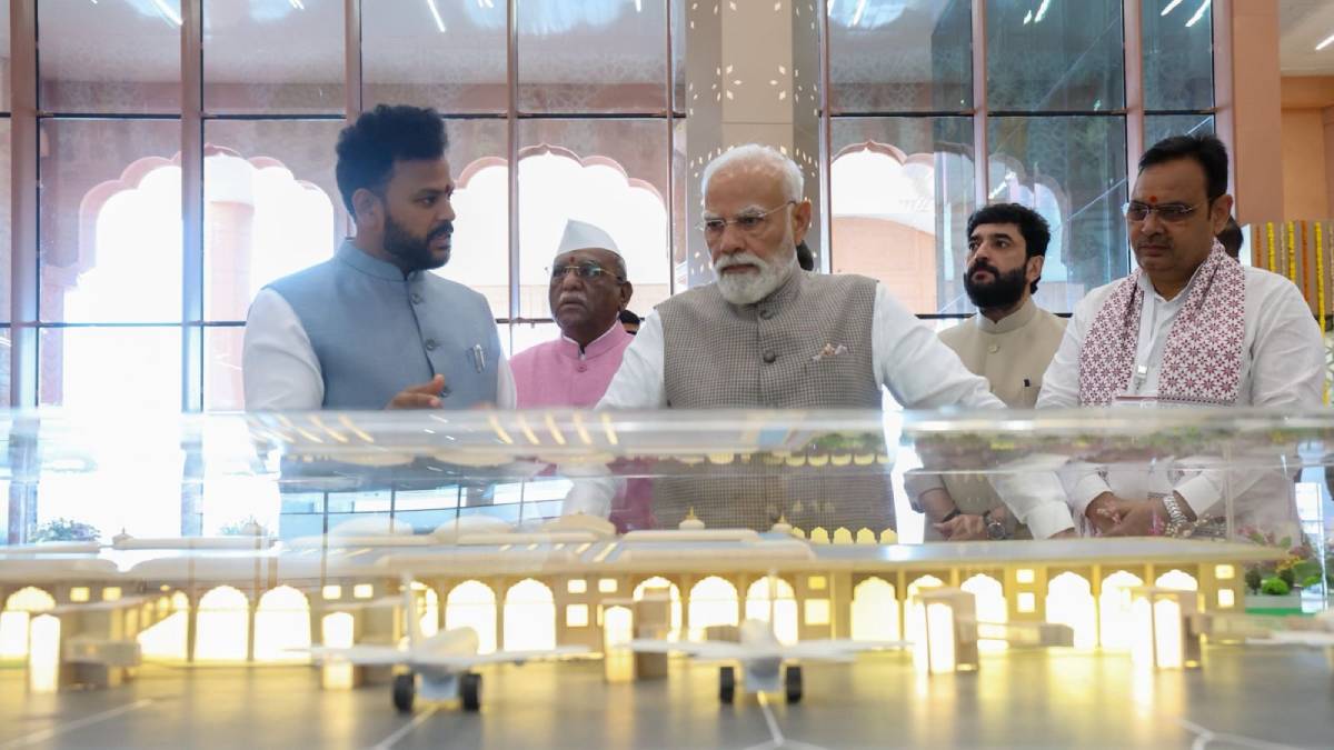 ರಾಜಸ್ಥಾನದ ವಿಮಾನಯಾನ ಕ್ಷೇತ್ರಕ್ಕೆ ಹೊಸ ಮೆರುಗು - 480 ಕೋಟಿ ರೂ. ವೆಚ್ಚದ ಜೋಧ್‌ಪುರ ನೂತನ ಟರ್ಮಿನಲ್ ಉದ್ಘಾಟಿಸಿದ ಪ್ರಧಾನಿ ಮೋದಿ!!
