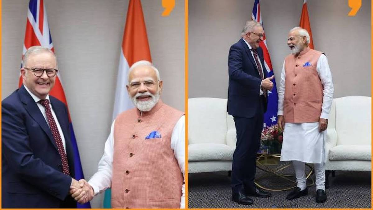 Prime Minister Narendra Modi and Australian Prime Minister Anthony Albanese during bilateral talks in Melbourne | Photo Credit: https://www.instagram.com