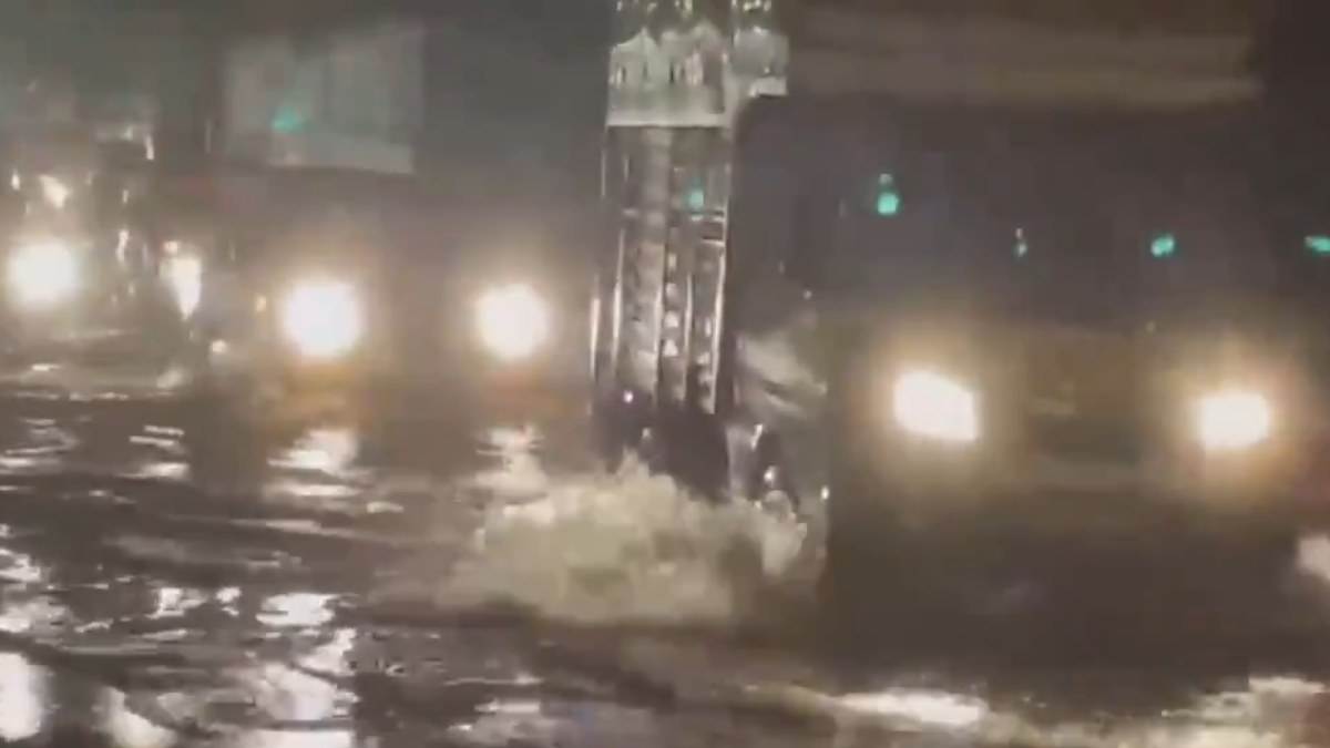 Mumbai Rains Today: Tree Falls on Motorist in Andheri, Subway Floods Within 15 Minutes as Heavy Showers Disrupt City Life