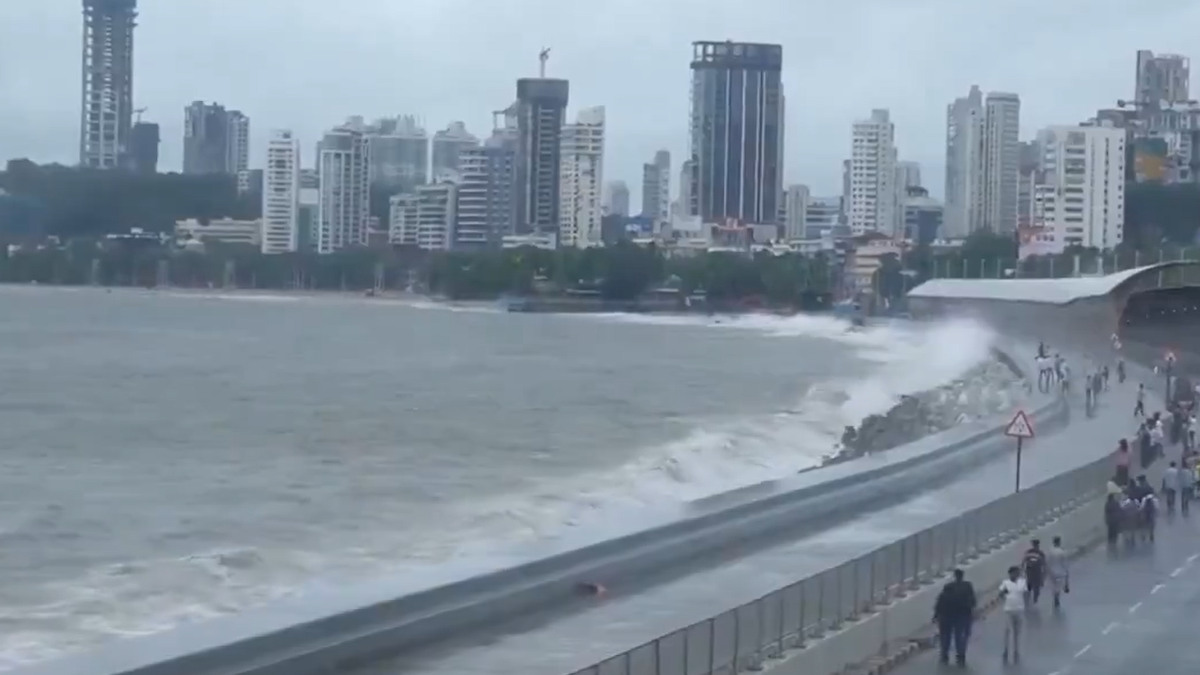 Mumbai Rains Alert Today: Orange Warning for Mumbai, Thane, Palghar Amid High Tide Risk
