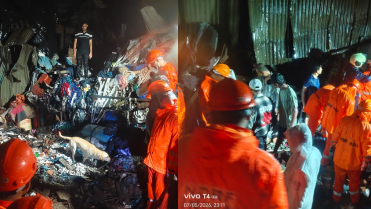 Building Collapse Kills 6, Schools Closed, Transport Disrupted | Photo Credit: https://x.com/sohitmishra99