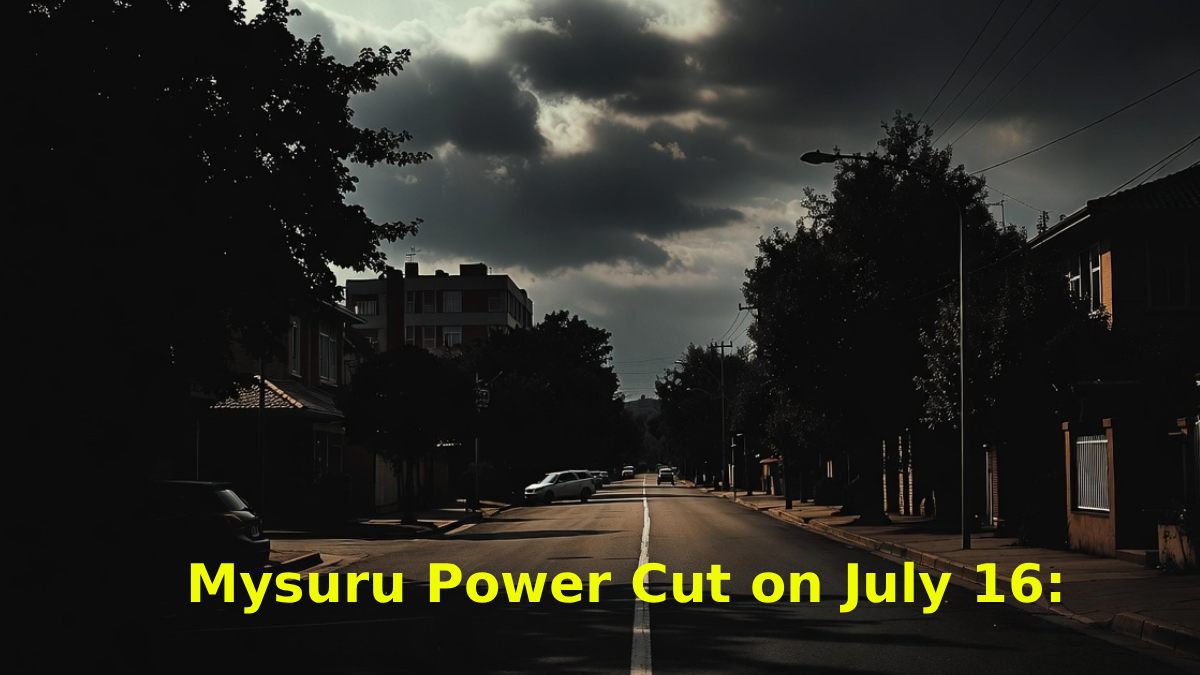 Mysuru Power Cut on July 16 | Photo Credit: AI Image