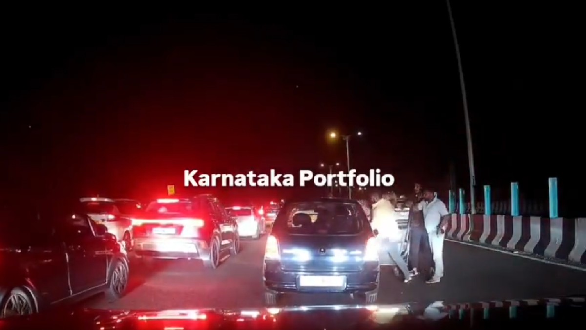 Family with Children Allegedly Assaulted on Mysuru Expressway | Photo Credit: https://x.com/karnatakaportf