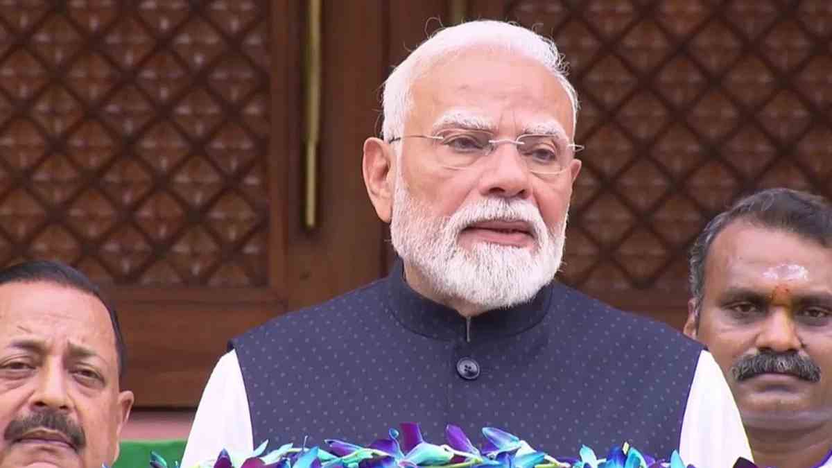 PM Modi Ahead of Monsoon Session