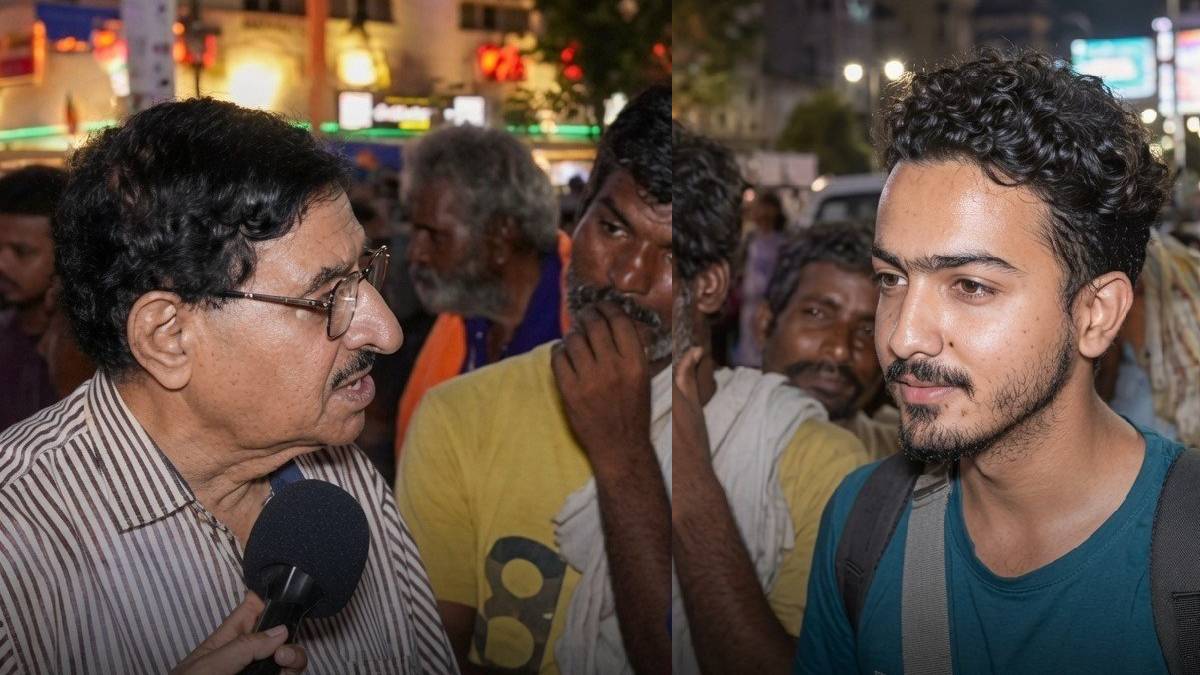 Retired Colonel Challenging Protester Sparks Heated Political Debate Online
