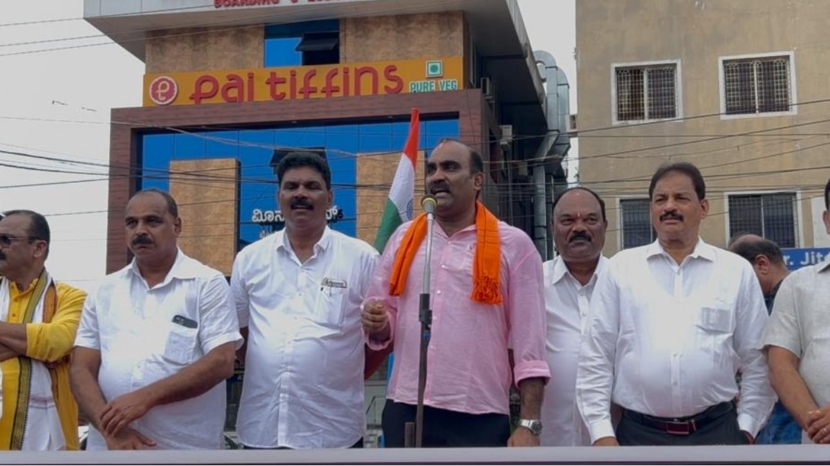 FIR Registered Against BJP MLA Yashpal Suvarna | Photo Credit: x.com/YashpalBJP