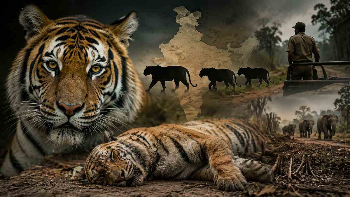 India Records 114 Tiger Deaths in 7 Months, Karnataka Among Top States | Photo Credit: AI