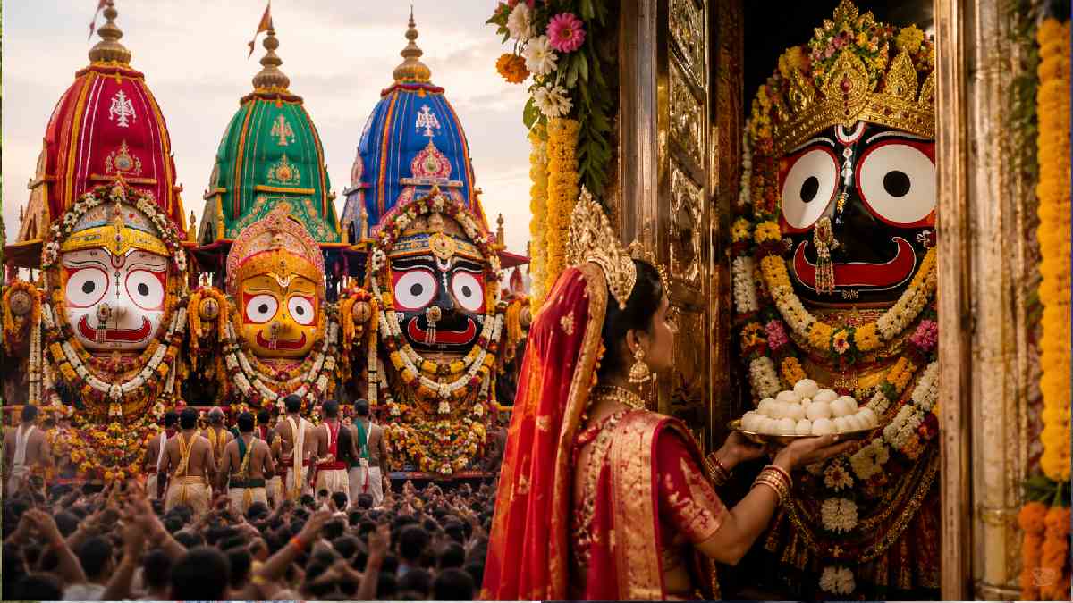 Niladri Bije 2026: The Sacred Story of Lord Jagannath, Goddess Lakshmi and the Rasagola Tradition