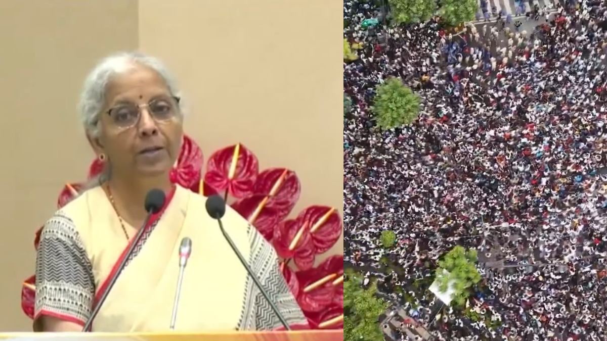 Nirmala Sitharaman Faces Backlash Over NEET Paper | Photo Credit: x.com/price_trader_