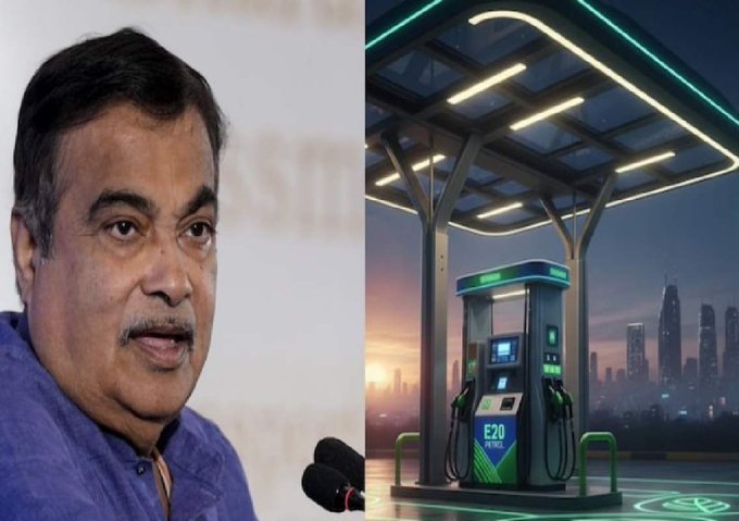 Nitin Gadkari Throws Open Challenge on E20 Fuel: “Show Me One Car Damaged by E20 Petrol”