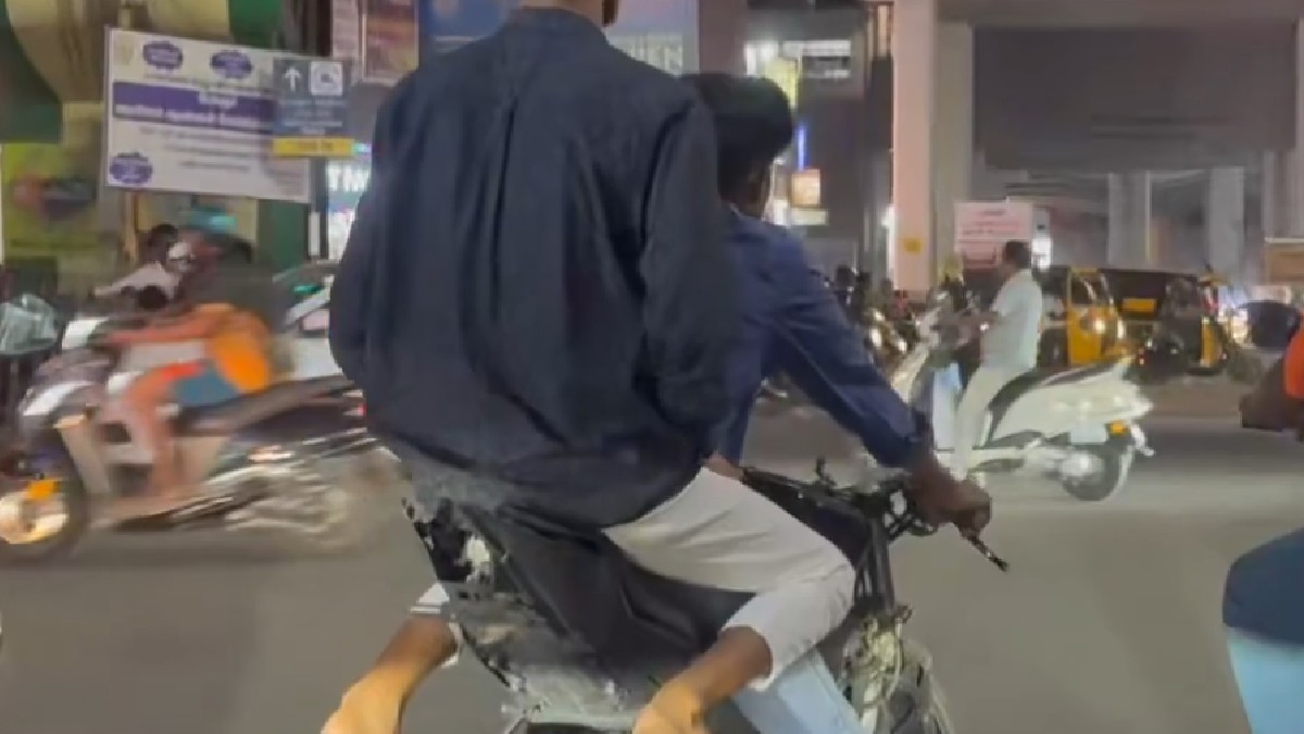 No Number Plate Vehicles and Rash Driving Under Police Scanner | Photo Credit: https://x.com/itisprashanth