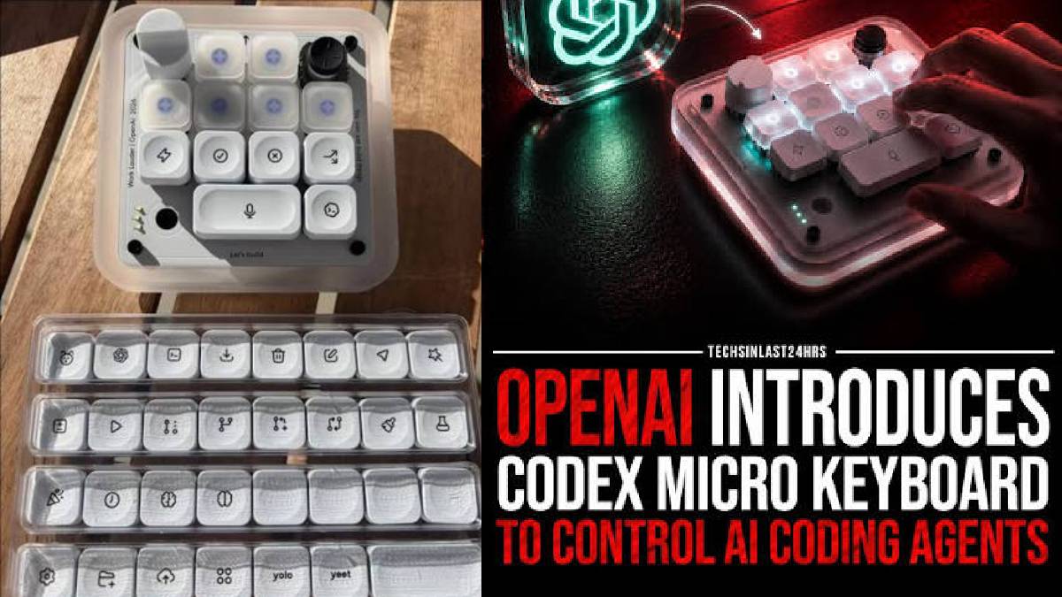 OpenAI Enters Hardware: Meet the Codex Micro AI Coding Keyboard