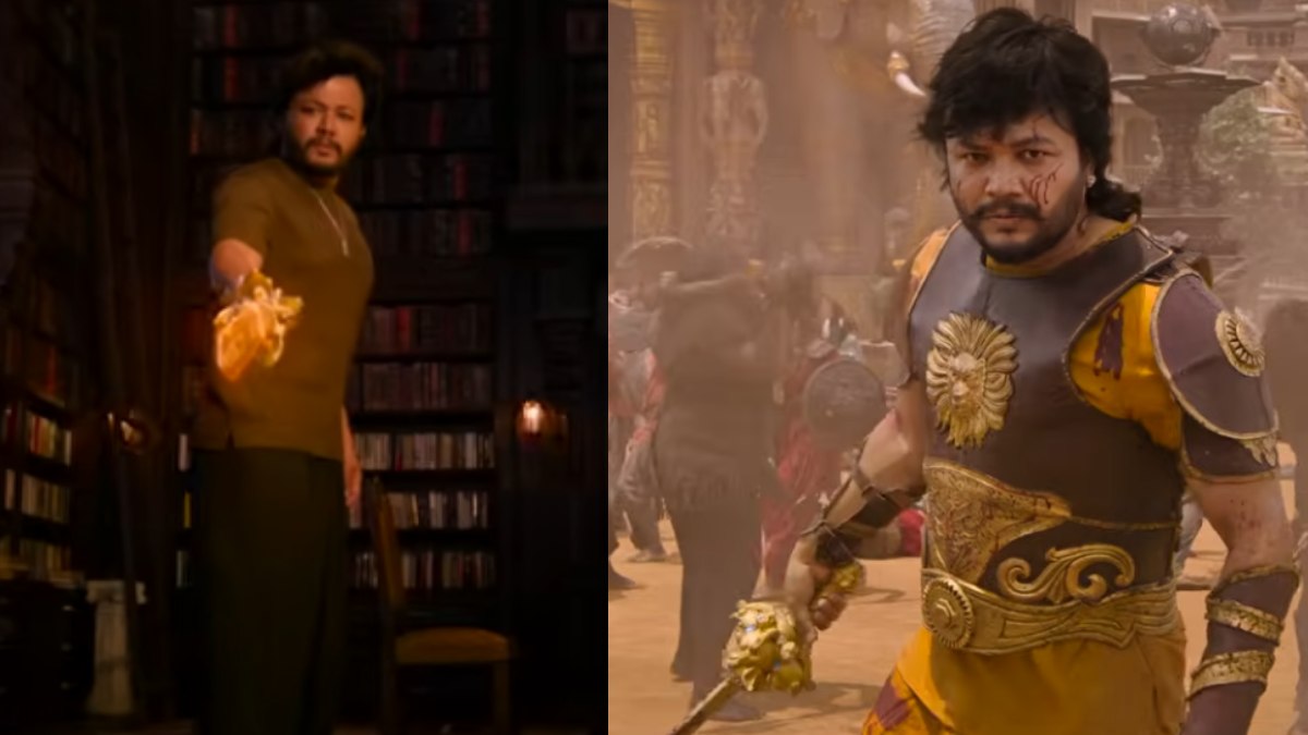 ಸ್ಯಾಂಡಲ್‌ವುಡ್‌ನಲ್ಲಿ ಹೊಸ ದಾಖಲೆ - 'ಗೋಲ್ಡನ್ ಮೆಗಾಸ್ಟಾರ್' ಅವತಾರದಲ್ಲಿ ಮಿಂಚಿದ ಗಣೇಶ್!!