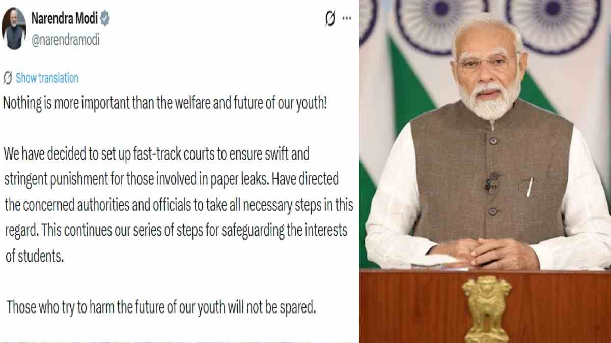 PM Narendra Modi Breaks Silence on NEET Irregularities, Promises Strict Action