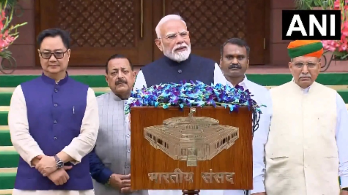 PM Modi Hopes Monsoon Session of Parliament Will Be Productive for Nation's Welfare | Photo Credit: https://x.com/ANI